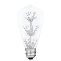 LED Rustika Carbon Edison 2W = 15W 150lm E27 extra...