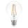 LED Filament Globe G80 8W = 75W 1055lm E27 klar warmwei&szlig; 2700K