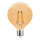 LED Filament Globe G80 4W = 25W 300lm E27 gold gel&uuml;stert 2200K