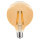 LED Filament Globe G95 4W = 25W 300lm E27 gold gel&uuml;stert 2200K