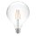 LED Filament Globe G125 8W = 75W 1055lm E27 klar warmwei&szlig; 2700K