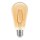LED Filament Edison Leuchtmittel 4W E27 gold gel&uuml;stert 2200K