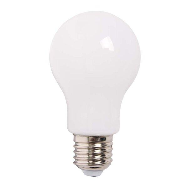 LED Leuchtmittel Gl&uuml;hbirne 8W = 60W 806lm E27 opal 360&deg; warmwei&szlig; 2700K DIMMBAR