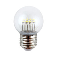 LED Tropfen V8 1W 55lm E27 Kunststoff sto&szlig;fest...