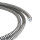 H03RT-H 3*0,75mm&sup2; Textilkabel schwarz wei&szlig; &oslash; 6,3mm