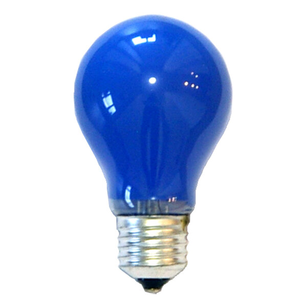 Gl&uuml;hlampe 25W E27 BLAU