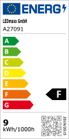 LED Leuchtmittel 9W = 60W E27 820lm warmwei&szlig; 2700K