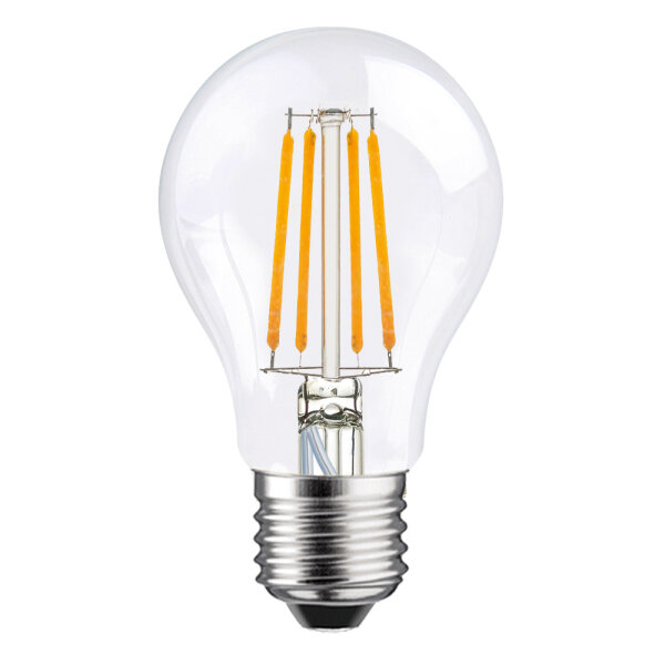 LED Filament Leuchtmittel 5W 540lm E27 klar extra warmwei&szlig; 2200K