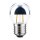 LED Filament Tropfen 2W 180lm E27 Kopfspiegel silber extra warmwei&szlig; 2200K