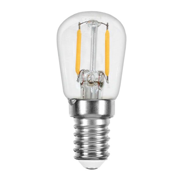 LED Filament R&ouml;hre T26 1W = 8W 60lm E14 extra warmwei&szlig; 2200K
