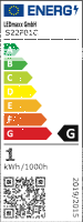 LED Filament R&ouml;hre T26 1W = 8W 60lm E14 extra...