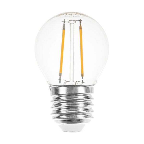 LED Filament Tropfen 2W 220lm E27 klar extra warmwei&szlig; 2200K