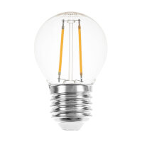 LED Filament Tropfen 2W 220lm E27 klar extra...