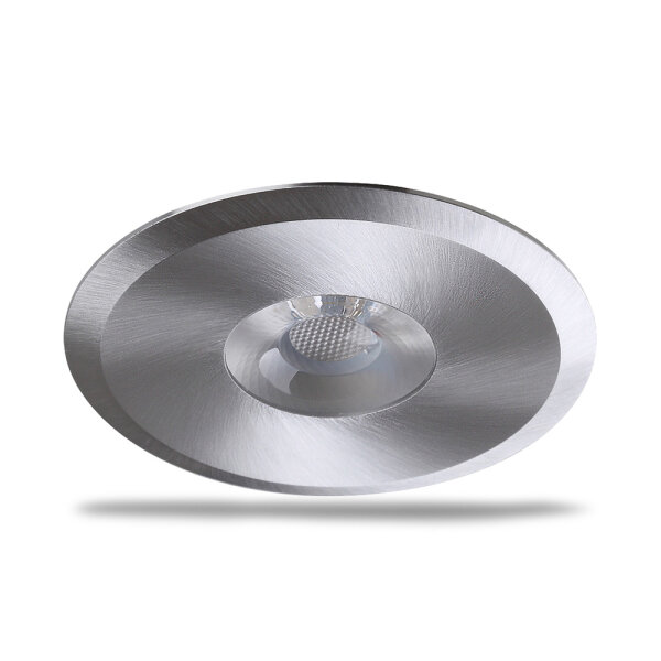 LED M&ouml;beleinbauleuchte Downlight 3,5W 230V 35&deg; Warmwei&szlig; 2700K 250lm &Oslash;82mm
