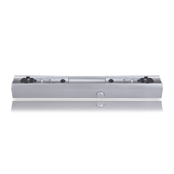 Fassung Linienlampe f&uuml;r Osram Linestra Ralina 35W S14s zwei Sockel silber