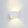 Wandleuchte LED wei&szlig; 6W 490lm 3000K Indoor/Outdoor
