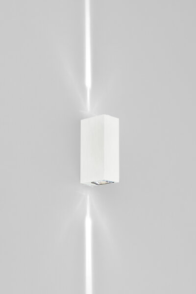 Wandleuchte wei&szlig; 6W 375lm 6000K Indoor/Outdoor