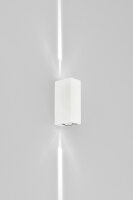 Wandleuchte wei&szlig; 6W 375lm 6000K Indoor/Outdoor