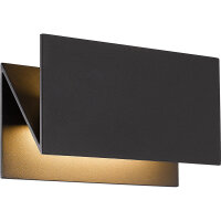 Design-Wandleuchte LED Graphit schwarz 15W 634lm 3000K...