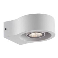 Design-Wandleuchte LED wei&szlig; 3 x 2W 218lm 3000K...