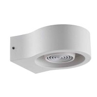 Design-Wandleuchte LED wei&szlig; 3 x 2W 218lm 3000K Indoor/Outdoor