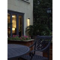 Design-Wandleuchte LED wei&szlig; 3 x 2W 218lm 3000K Indoor/Outdoor