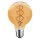 LED Spiral Filament Globe G95 5W = 21W 200lm E27 gold gel&uuml;stert extra warmwei&szlig; 1800K Dimmbar