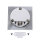 LED M&ouml;beleinbauleuchte Downlight 6W 230V 35&deg; Warmwei&szlig; 2700K 450lm 82mm eckig