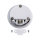 LED M&ouml;beleinbauleuchte Downlight 6W 230V 35&deg; Tageslicht 6500K 450lm &Oslash;82mm