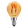 LED Spiral Filament Tropfen 3W 100lm E14 klar extra warmwei&szlig; 1800K Dimmbar