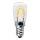 LED Curved Filament R&ouml;hre T22 0,85W E14 klar 55lm extra warmwei&szlig; 2400K