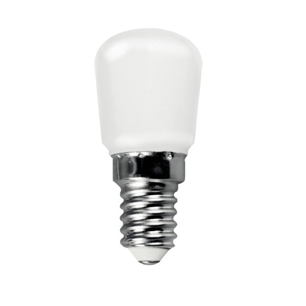 LED Leuchtmittel T26 R&ouml;hre K&uuml;hlschrank 3W E14 matt 280lm 2700K warmwei&szlig; DIMMBAR