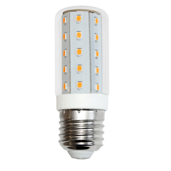 LED Leuchtmittel R&ouml;hre T30 4W = 39W E27 400lm warmwei&szlig; 3000K