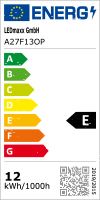 LED Filament Leuchtmittel 12W 1450lm E27 opal...