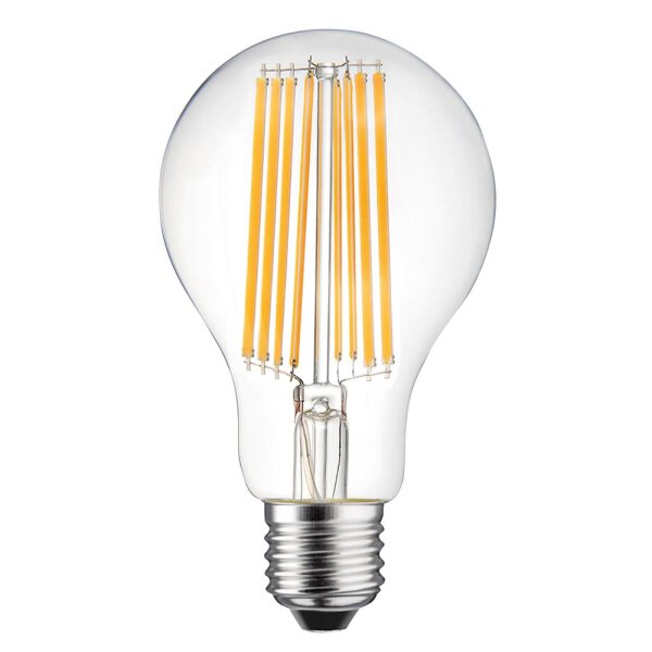 LED Filament Leuchtmittel 12W 1500lm E27 klar warmwei&szlig; 2700K