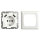 2xUSB Schutzkontakt-Steckdose 2800mA Reinwei&szlig;