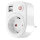 USB-Reiseadapter 2100mA drehbar mit Kinderschutz