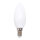 LED Filament Kerze 4W = 40W 470lm E14 opal warmwei&szlig; 2700K