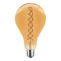 LED Spiral Filament Mega Birnenform A165 5W = 25W 250lm...