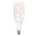 LED Kupferkabel Flasche 1,6W = 10W 60lm E27 klar extra warmwei&szlig; 2200-2400K