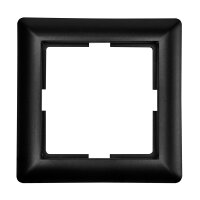2xUSB Schutzkontakt-Steckdose 2800mA Schwarz
