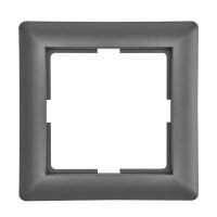 2xUSB Schutzkontakt-Steckdose 2800mA Anthrazit