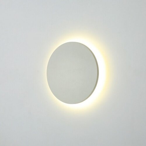Wandleuchte LED wei&szlig; Rund 9W 850lm indirekt 3000K Indoor/Outdoor