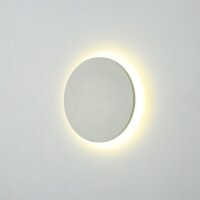 Wandleuchte LED wei&szlig; Rund 9W 850lm indirekt 3000K...