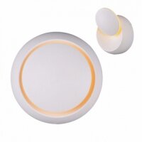 Wandleuchte LED wei&szlig; Rund drehbar 5W 3000K IP20