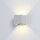 Wandleuchte LED grau 6W 780lm 3000K Indoor/Outdoor