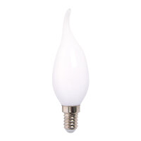 LED Filament Windsto&szlig; Kerze 4W = 40W 470lm E14 opal...
