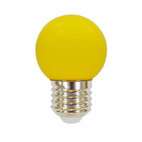 LED-Lampe in Tropfenform Kunststoff 2W gelb