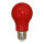 LED-Lampe in Gl&uuml;hlampenform Kunststoff 3W rot 240lm