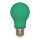 LED-Lampe in Gl&uuml;hlampenform Kunststoff 3W gr&uuml;n 240lm